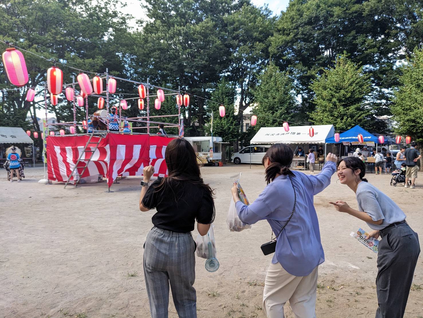 地域の夏祭りにお邪魔しました♪ 画像